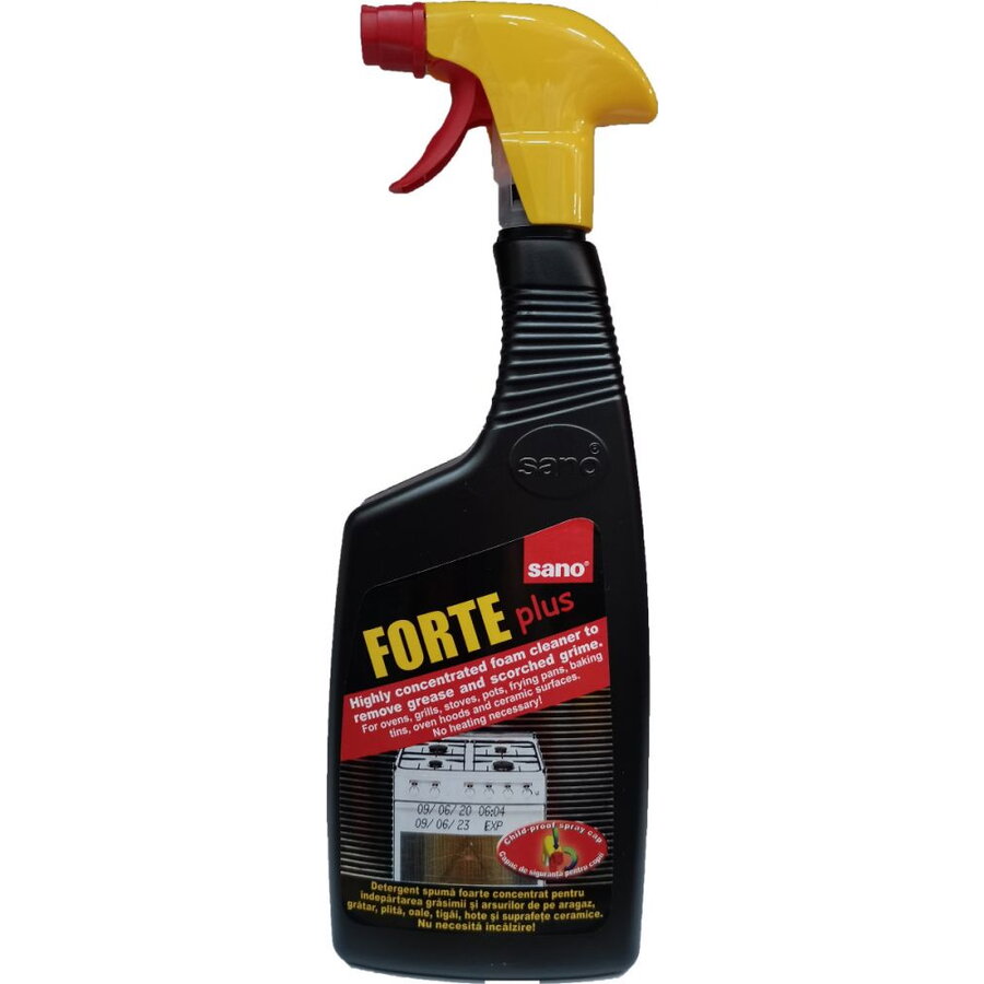 Forte Plus Det Aragaz Cuptor Pulv 500ml Sano Brick Romania