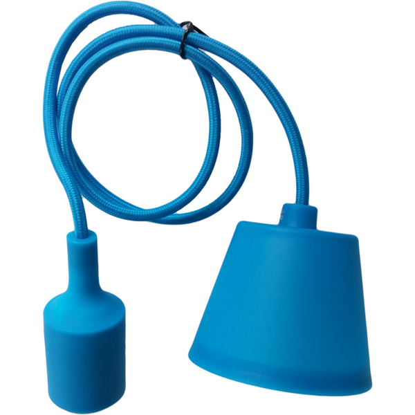 Lampa suspendata viola albastra E27 7001E Spin
