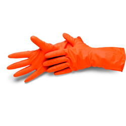 CLEANSTAR Manusi latex portocaliu L durakleen 42602 Schuller