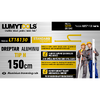 LUMYTOOLS Dreptar aluminiu tip H 150cm LT18130 Lumy