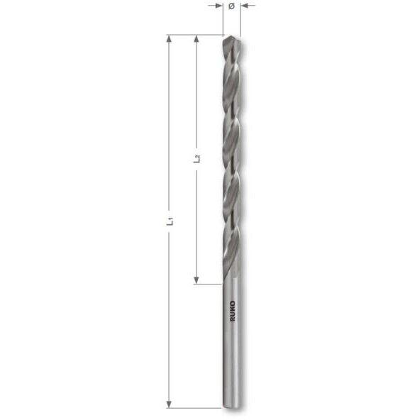 ENERGO Burghiu metal lung din 340 HSS 3mm 203030 Ruko