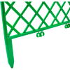 Gard decorativ impletituri verde 24x320 65006 Palisad