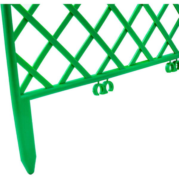 Gard decorativ impletituri verde 24x320 65006 Palisad