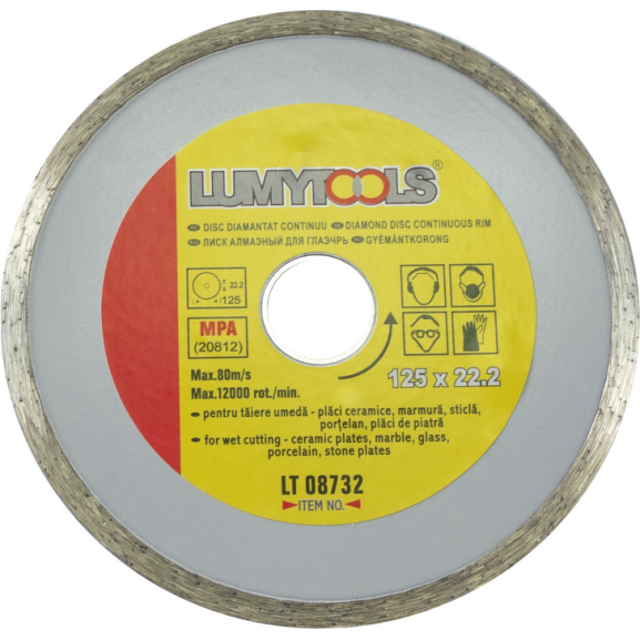 LUMYTOOLS Disc diamantat continuu 125mm LT08732 Lumy