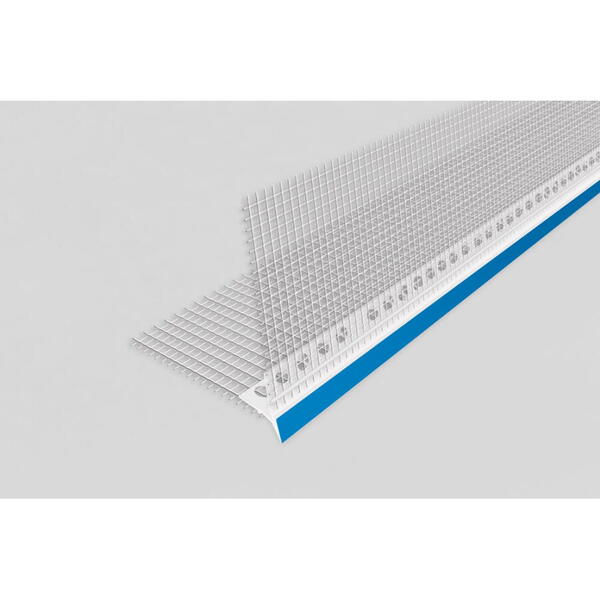 JS TECHNOLOGIE Profil PVC cu picurator plasa 145gr/mp 10x10 2.5m+banda protectie 50b/cut Mtl