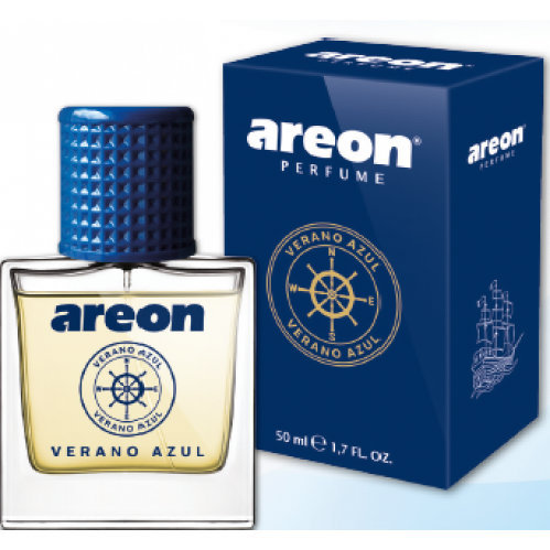 AREON PERFUME Odorizant auto parfum new design verano azul 50ml Areon -  Brick Romania