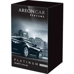 AREON PERFUME Odorizant auto parfum new design platinum 50ml Areon