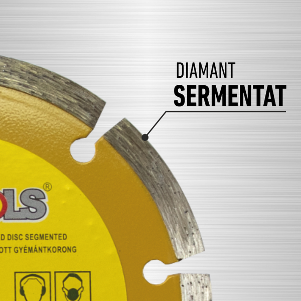 LUMYTOOLS Disc diamantat cu segmente 125mm LT08712 Lumy