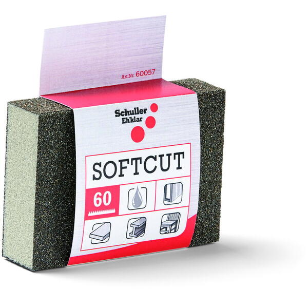 SOFTCUT Burete abraziv 100x70x28mm 60 60057 Schuller