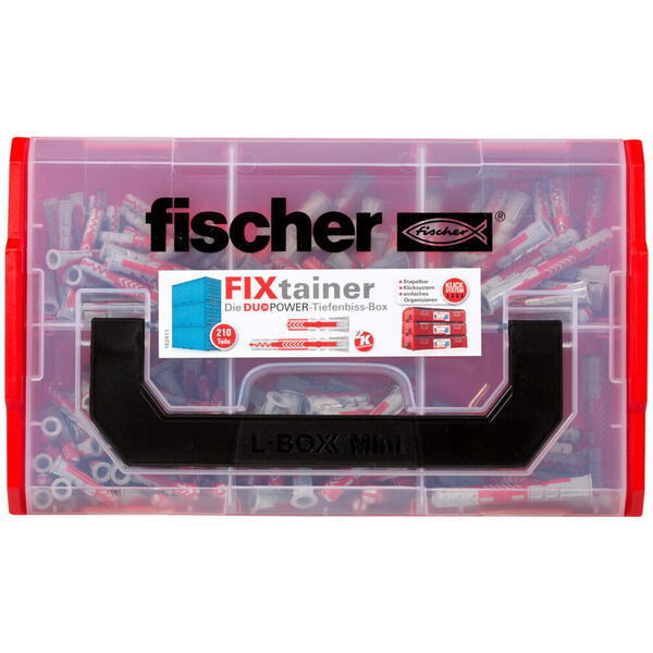 Fischer Pachet diblu naylon fixtainer duopower box 539867 Profix