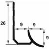 Genesis Trim concav PVC ETI090.77 galben mat h<9mm l=2.50m