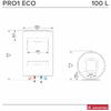 Boiler pro eco evo 100 v slim 1.8k pl 3201888 Ariston