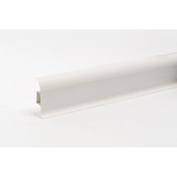 PLINTA PVC COMFORT ALB  55 2.5M 5501 IDEAL