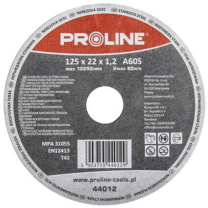 Proline Disc debitare inox 230x2.0mm A36S 44023