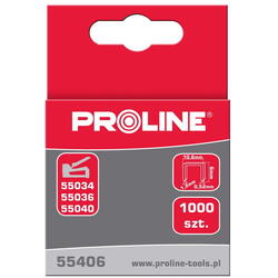 Proline Capse otel tip G 12mm 1000/set 55412