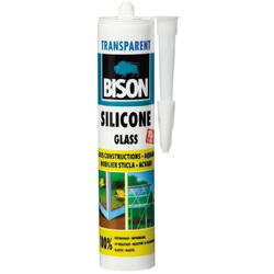 Silicon pentru sticla transparent 280ml 424003 Bison