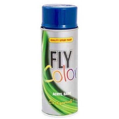 Spray fly color ral 5010 albastru gentian lucios 400ml 400734 Bison
