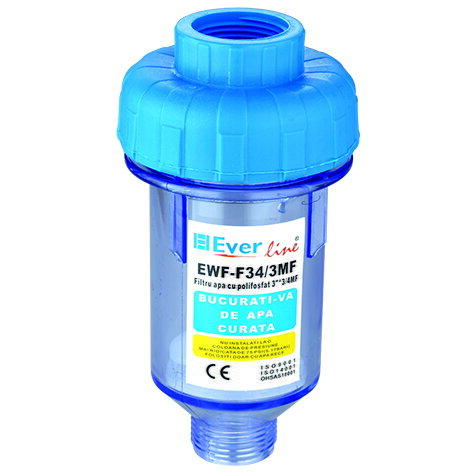 Everline Filtru cu polifosfat ptr masina de spalat 3/4" EWF-F34/3MF Everpro