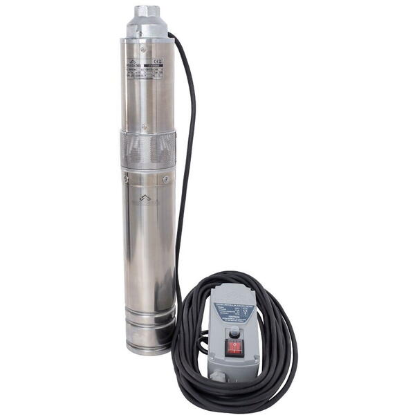 Wasserkonig Pompa submersibila cu surub inox ape curate Hmax=80m Qmax=3000l/h 1.2kw 230v XW3080