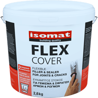 Chit elastic fisuri bicomponent flex-cover 2.6kg Isomat