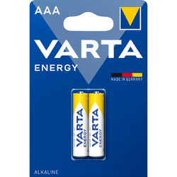 Baterie alkaline LR03 2buc/set energy 9412 Varta