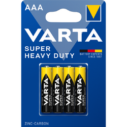 Baterie zinc carbon R03 4buc/set super heavy duty 1414 Varta