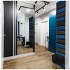 Panel textil lounge deptunghi PP 60x15cm albastru ME 15