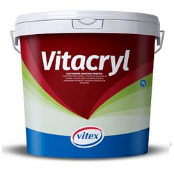 Vopsea elastomerica izolatoare vitacryl alb 10l 902140 Vitex