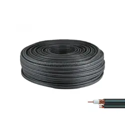 Cablu coaxial cu cablu de alimentare RG59+NAP