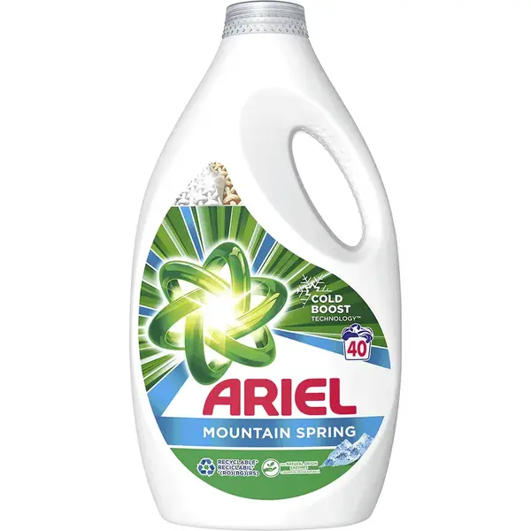 Detergent de rufe ariel automat lichid mount spring 2.2l