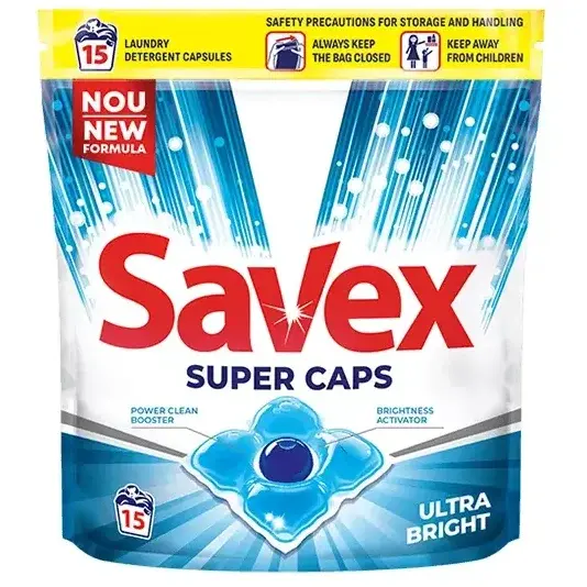 SAVEX SUPER CAPS 15BUC ULTRA BRIGHT 21405 FICOSOTA