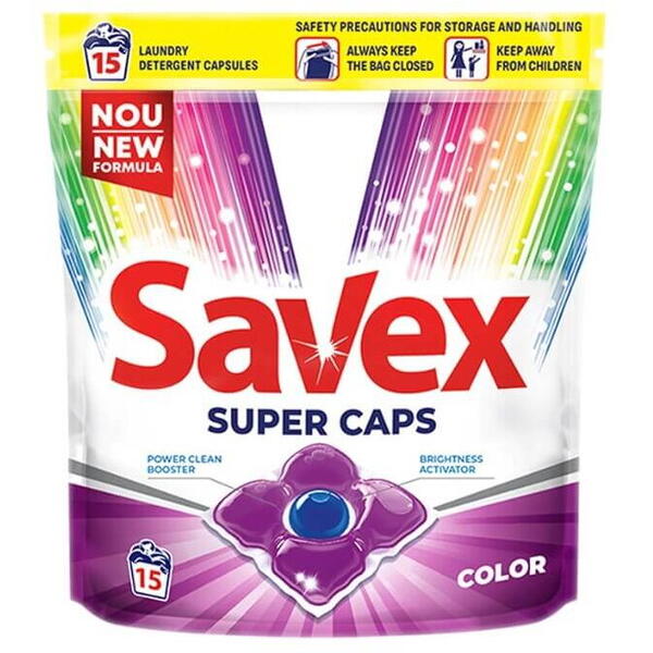 SAVEX SUPER CAPS 15BUC COLOR 21388 FICOSOTA