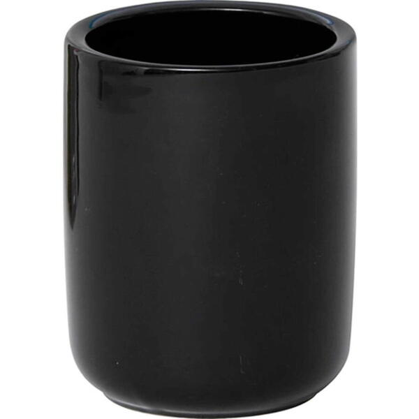 Pahar ceramic negru CR6192103 Romtatay