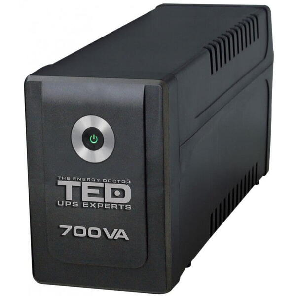 TED Electric UPS 700VA/400W LED CU STABILIZATOR 2 IESIRI SUKO TED003966+TAXA TIMBRU INCLUSA 2.7 LEI  GLOB