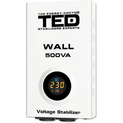 STABILIZATOR RETEA 500VA-AVR LCD 2 IESIRI SUKO WALL TED002174 GLOB