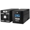 TED Electric Ups 1300VA/750w LCD cu stabilizator 4 iesiri suko