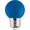 Horoz Bec led color bulb blue E27 220-240V 1W 001-017-0001