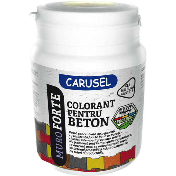 Carusel Colorant pentru beton rosu 200ml
