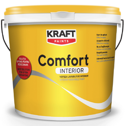 Vopsea lavabila interior comfort 8.5l f Kraft