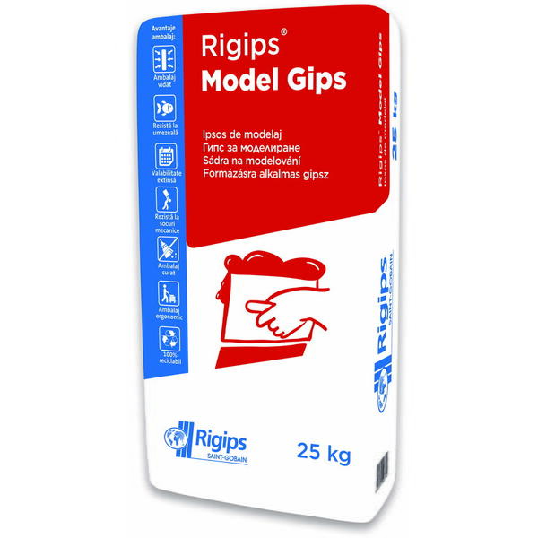 RIGIPS ROMANIA Ipsos modelaj 25kg Rigips