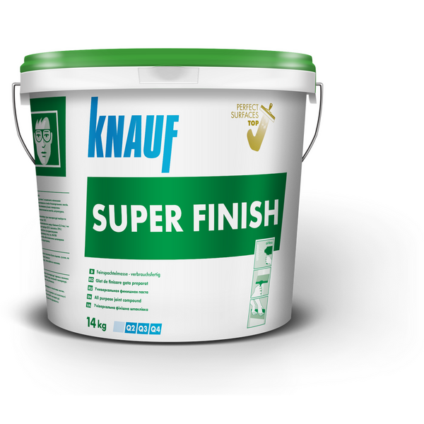 Glet gata preparat 25kg super finish verde Knauf