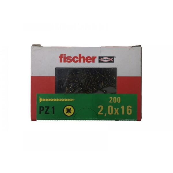 Fischer Surub ptr lemn FPF-SZ 2x16 YZF 200buc/cutie 653005 Profix