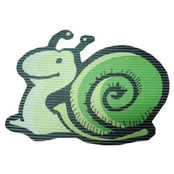 Decupaj PVC snail-verde 159063