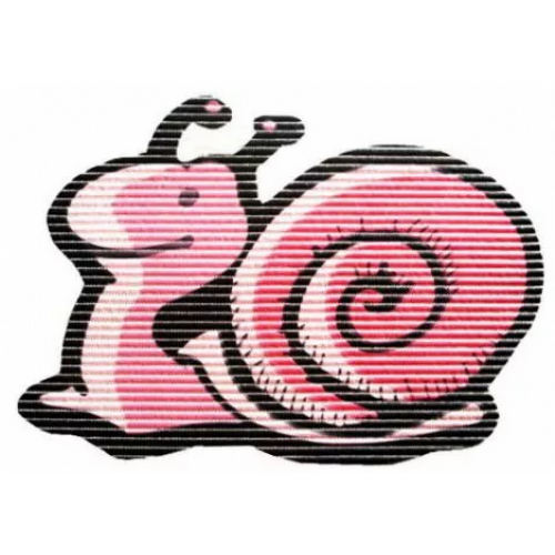 Sidef Decupaj PVC snail-roz 159064