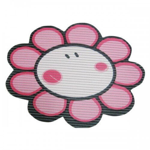 Sidef Decupaj PVC smiley flower-roz 159056
