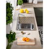 Alveus Chiuveta inox+sifon Elegant 30 Leinen 5845
