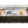 Alveus Chiuveta inox+sifon Elegant 30 Leinen 5845