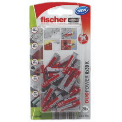 Fischer Diblu nylon duopower K NV 6x30 534993 Profix