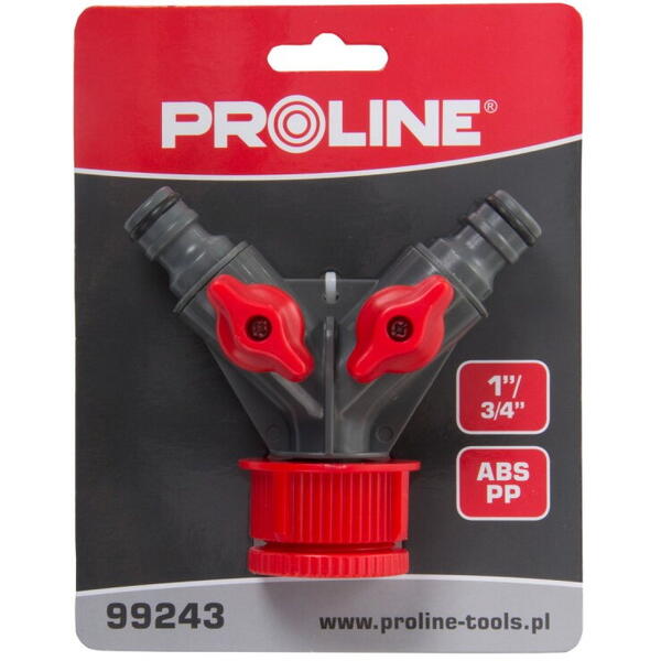 Proline Conector distribuitor cu 2 robineti 1"-3/4" 99243
