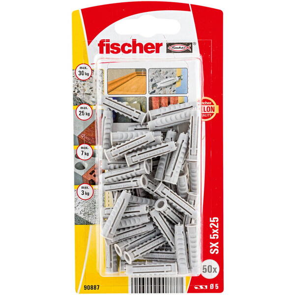 Fischer Diblu nylon 90887 SX 5x25K Profix